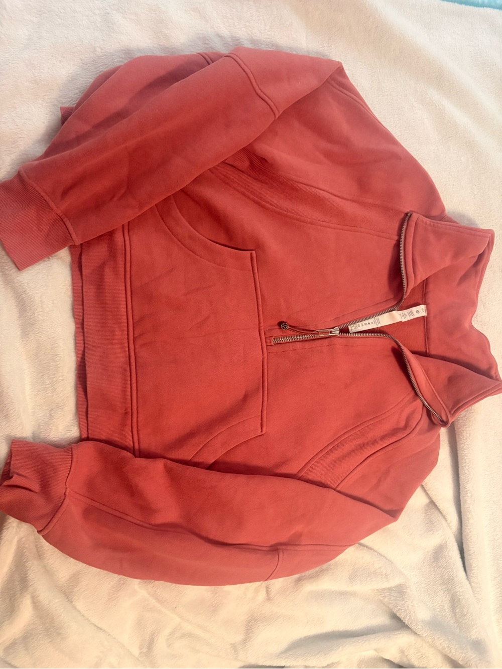Lululemon Scuba 1/4 Zip M/L Cropped